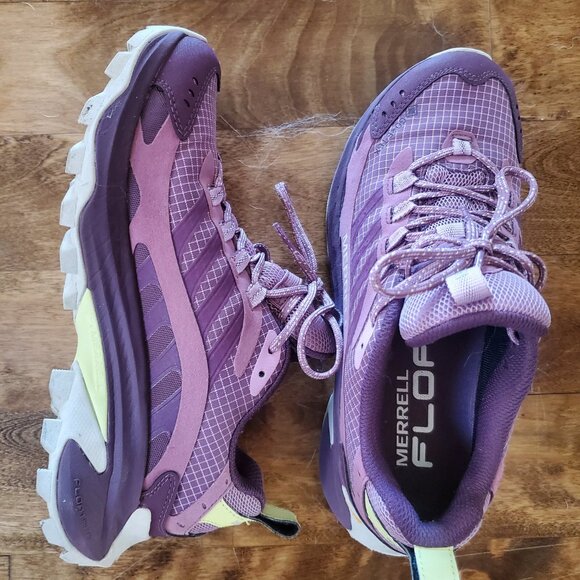 Merrell Moab Speed 2 Gore-Tex Light Trail Shoes, Color: Mauve - Picture 4 of 6